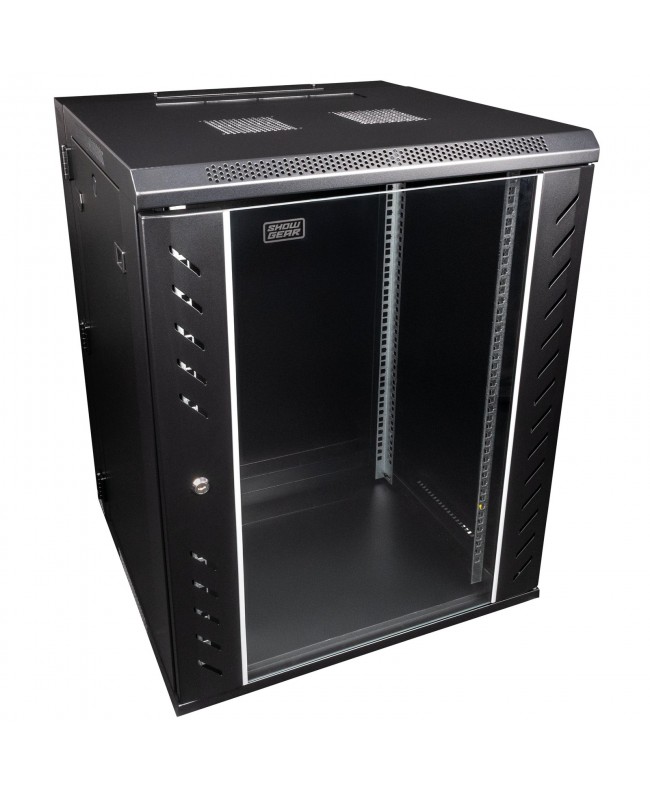 SHOWGEAR RCA-WMH-15 15U Network Cabinet with glass door