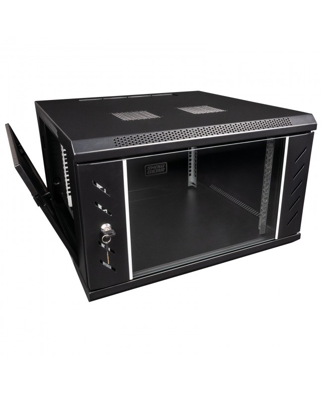 SHOWGEAR RCA-WMF-6 6U Network Cabinet with glass door