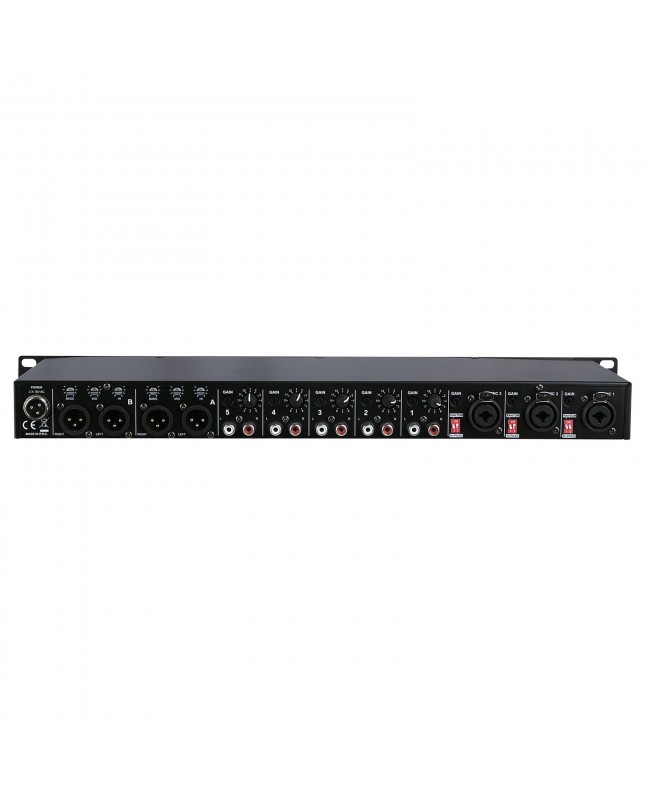 DAP Compact 9.2 Mixer installazione 1U 9 canali - 2 zone Mixer analogici