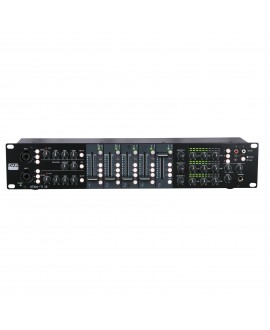 DAP IMIX-7.3 Mixer installazione 2U 7 canali - 3 zone Mixer analogici