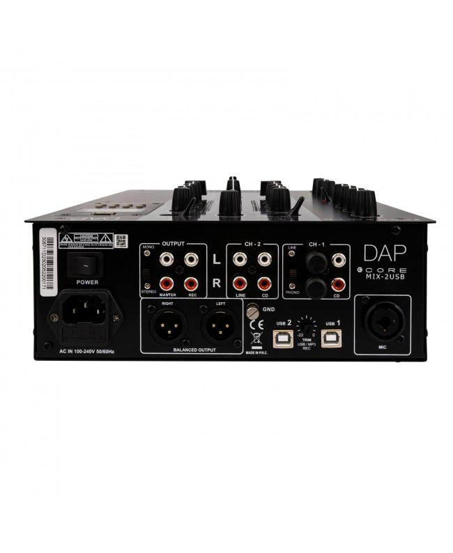 DAP CORE MIX-2 USB DJ-Mixer