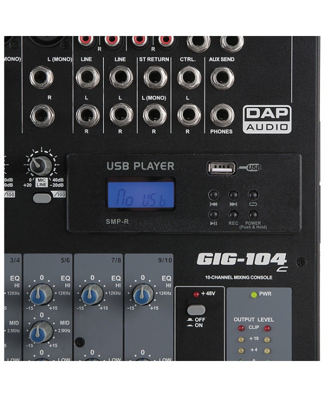 DAP MP3 USB Record Module for GIG Audio Tools