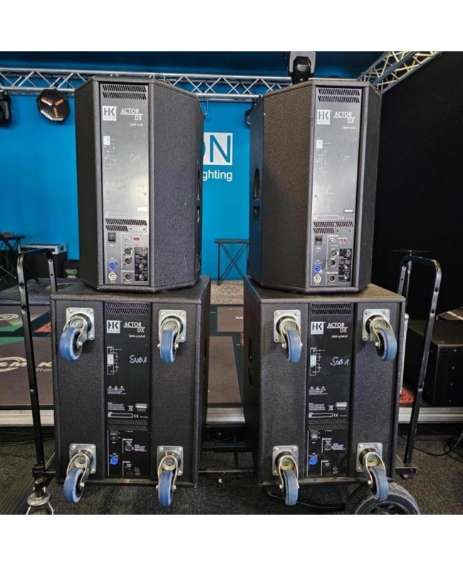 HK AUDIO ACTOR DX 2x ADX 112 A + 2x ADX 115 Sub A Second Chance