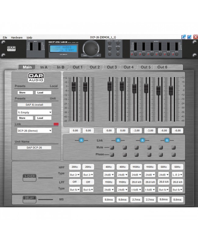 DAP DCP-26 MKII Installation Mixers