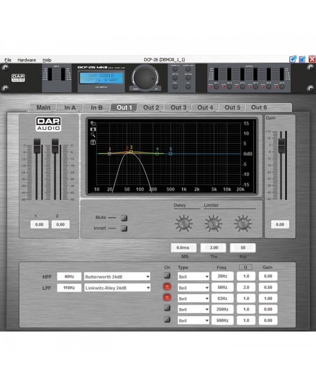 DAP DCP-26 MKII Installation Mixers