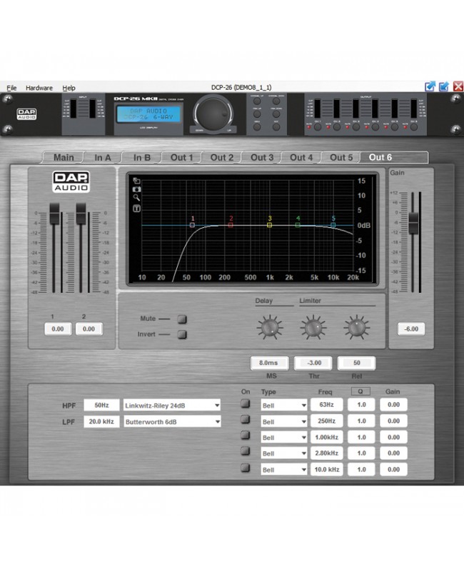 DAP DCP-26 MKII Installation Mixers