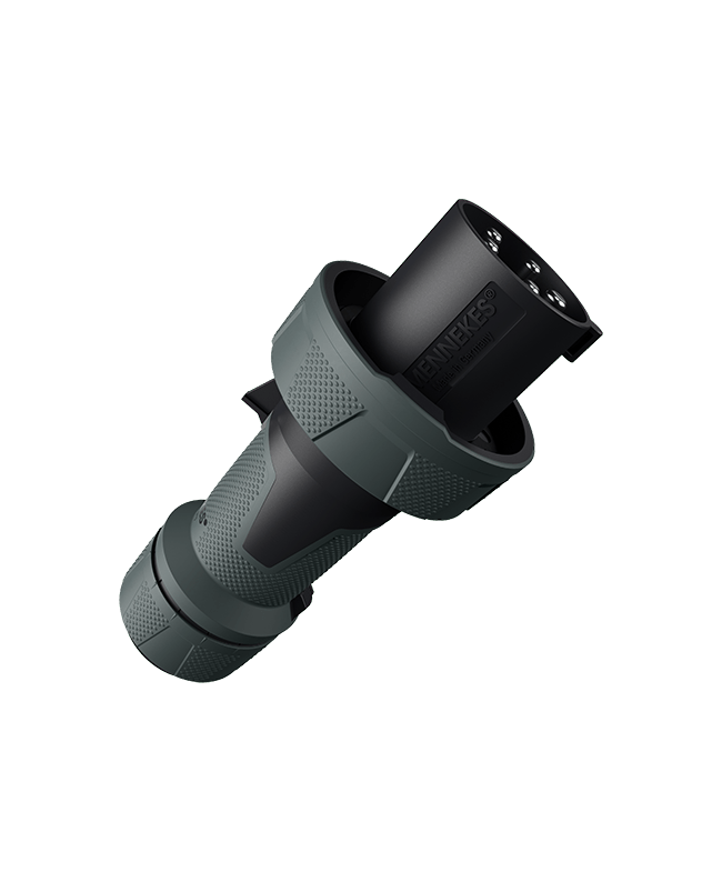 Mennekes PowerTOP Xtra beweglicher Stecker 13260 Strom Einbausteckverbinder