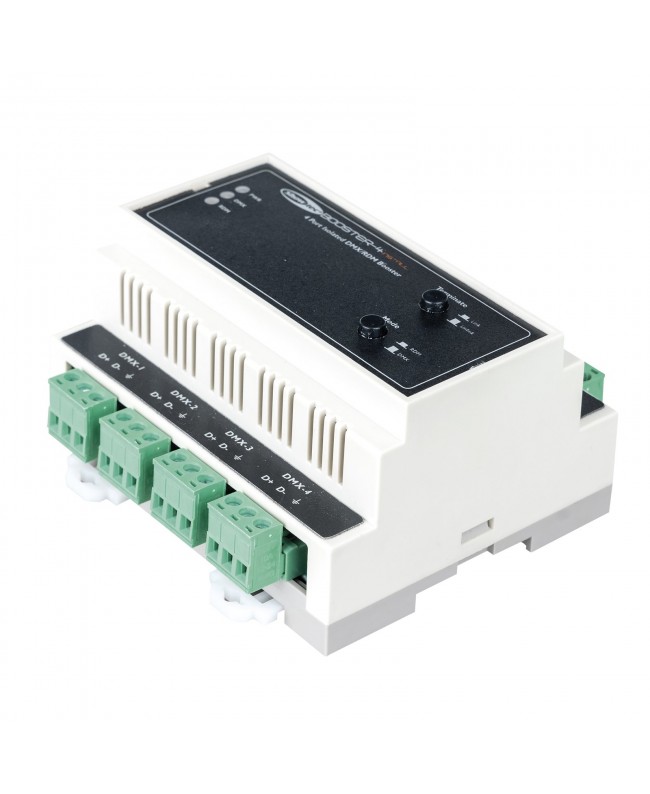 SHOWTEC Booster-4 Install DIN Rail DMX-Ausrüstung