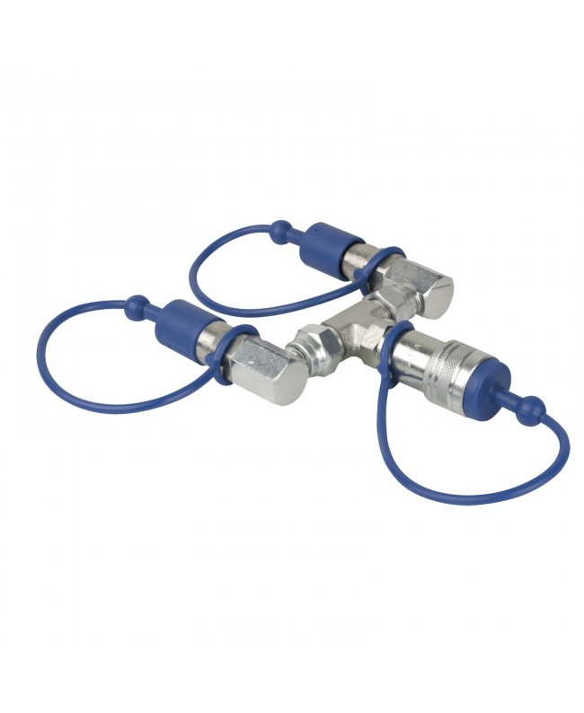 SHOWTEC CO₂ 3/8 Q-Lock 2-way Combiner Sistema chiuso Accessori
