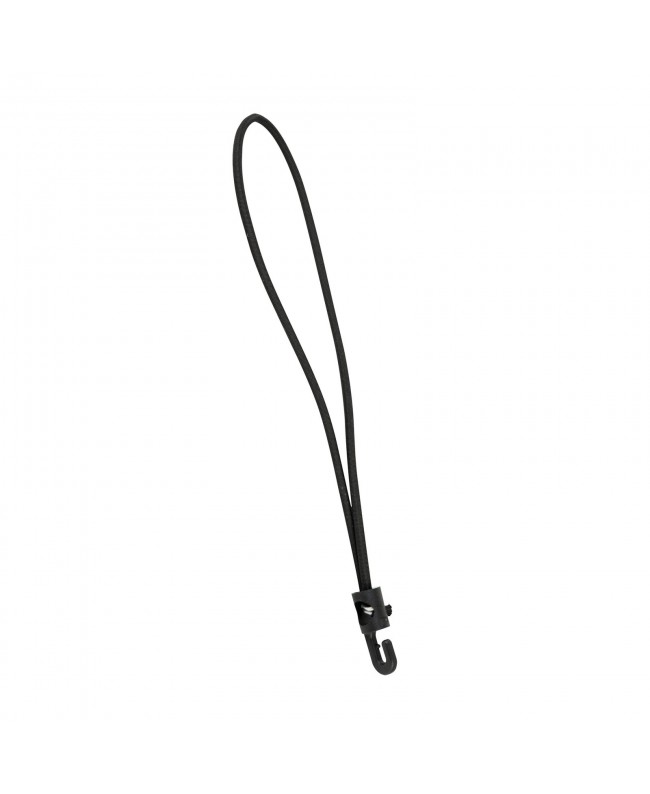 SHOWGEAR Shock Cord 25 cm Black Molton- & Bühnenstoffe