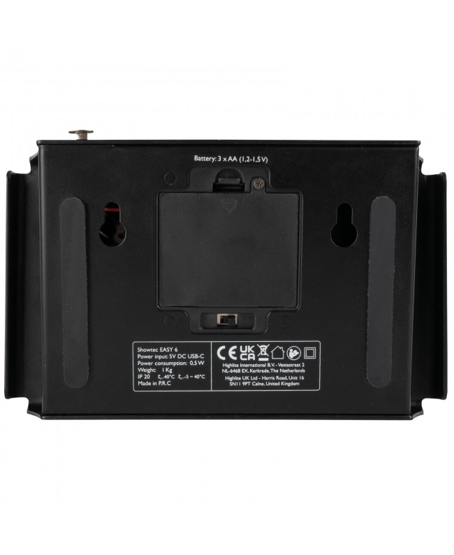 SHOWTEC Easy 6 Mobile DMX controller 6-channel - 3-pin DMX