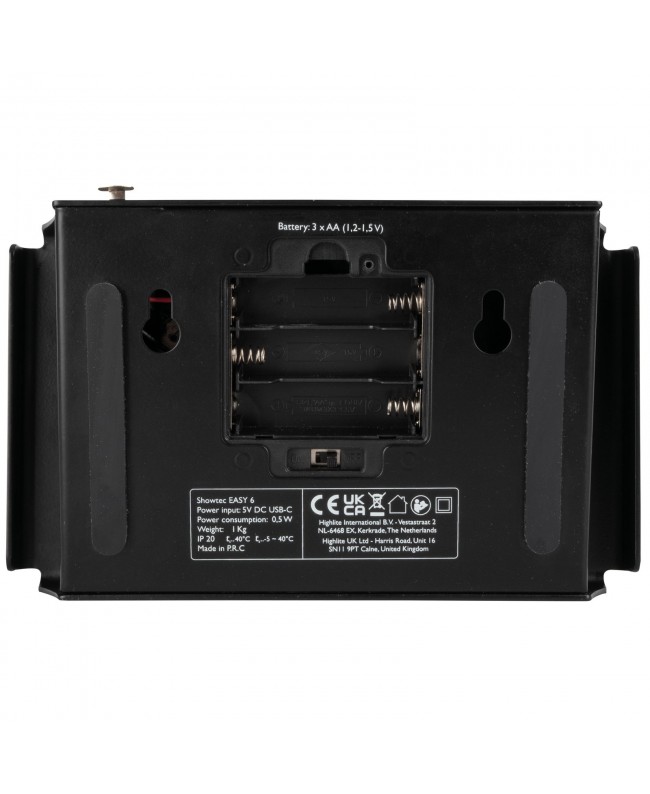 SHOWTEC Easy 6 Mobile DMX controller 6-channel - 3-pin DMX