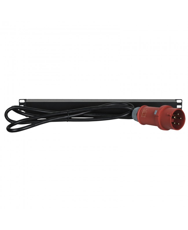 SHOWGEAR 19 1U CEE16A To 6x Sockets Collegamento trifase Ciabatte 19"