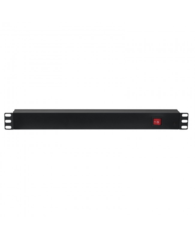 SHOWGEAR 19 1U Main Power Strip 8 8 Sockets 19" Steckleisten