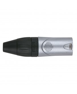DAP XLR 3P X-type - male Silver