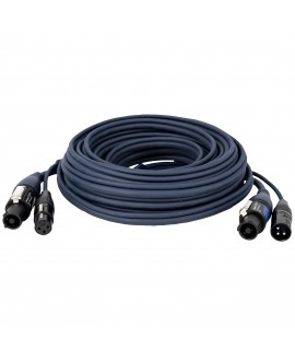 DAP Cavo Hybrid FP17 - powerCON and 3-pin XLR Cavi ibridi alimentazione & segnale audio