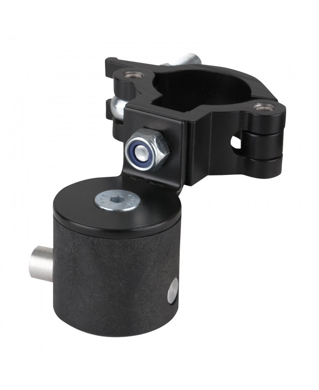 WENTEX Angled Bracket for 4-way Connector Nero (rivestimento a polvere)
