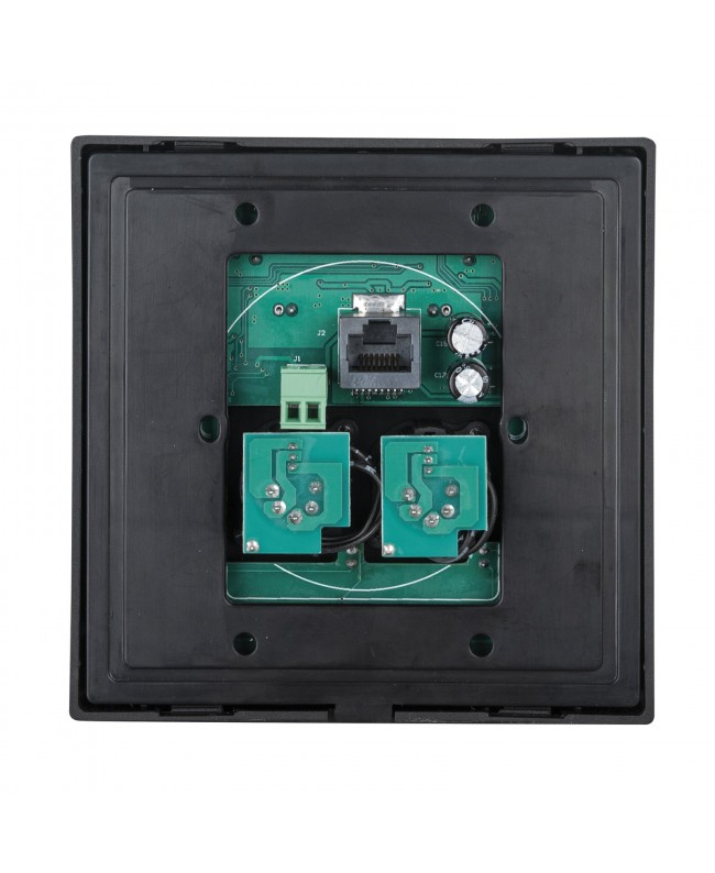 SHOWTEC NET-2 Panel 5-pin - black housing DMX Nodes