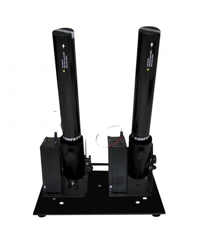 SHOWTEC FX Shot Base Plate Per spari 1,2 o 4 pezzi FX Sparacoriandoli