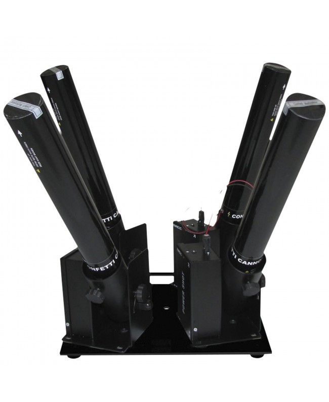 SHOWTEC FX Shot Base Plate For 1, 2, or 4 pcs FX Shot Konfetti-Shooter