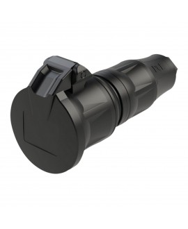 PCE Rubber Schuko Connector Female SCHUKO Cable Connectors