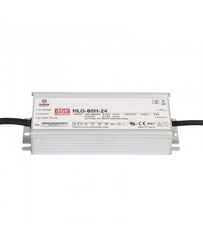 MEANWELL LED Power Supply - 60 W - 24 V DC