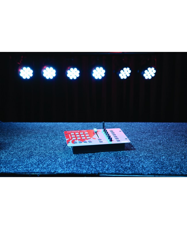 SHOWTEC ColorCue 1 Air Intelligent single-fader, 6-colour, battery-powered LED Controller with wireless DMX