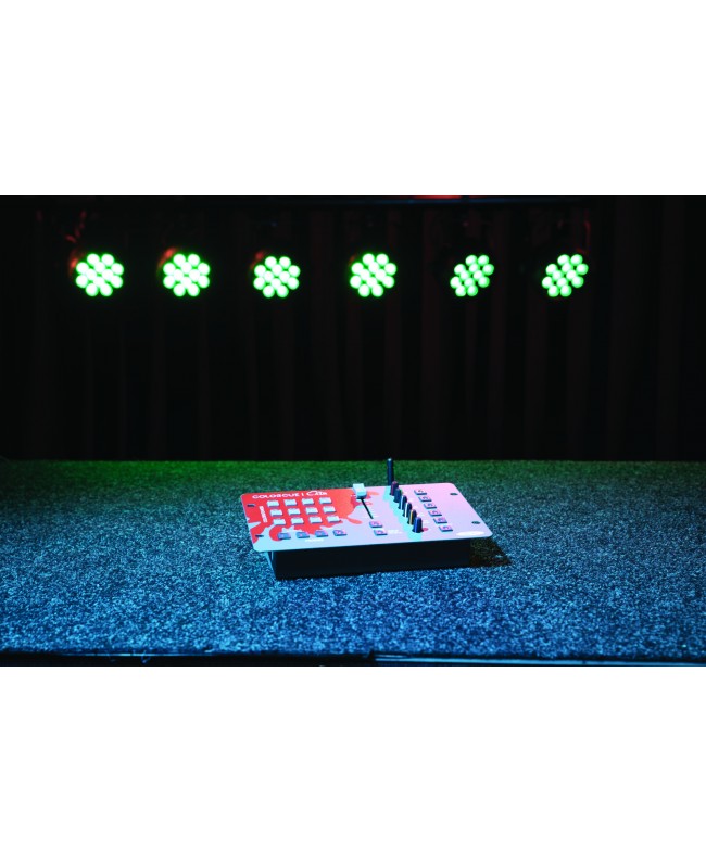 SHOWTEC ColorCue 1 Air Intelligent single-fader, 6-colour, battery-powered LED Controller with wireless DMX