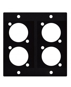 SHOWGEAR D-Size Panel 2 Segments Rackblenden