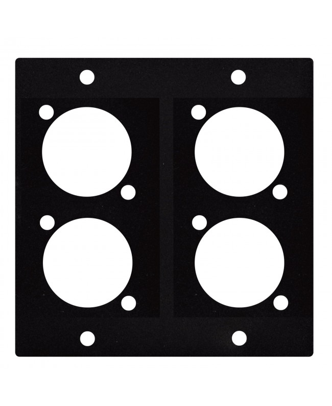 SHOWGEAR D-Size Panel 2 Segments Rackblenden