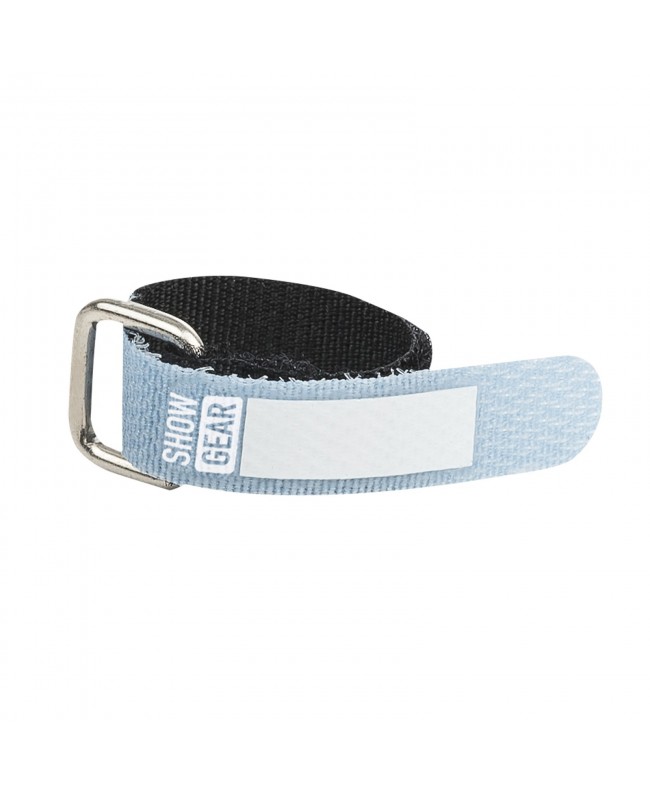 SHOWGEAR Hook and Loop Fastener Blue Cable Ties