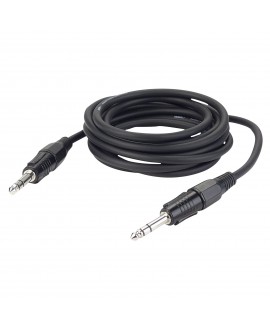 DAP FL07 - bal. stereo Jack to stereo Jack 6 m Gitarrenkabel