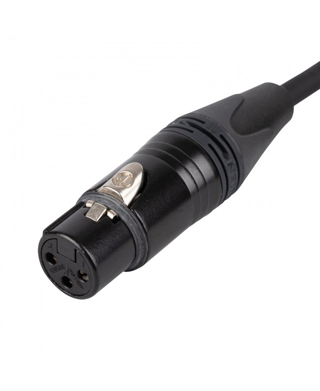 DAP FLN01 - Mic/Line Cable XLR M/F 3P Neutrik NC3-BAG Series 15 m