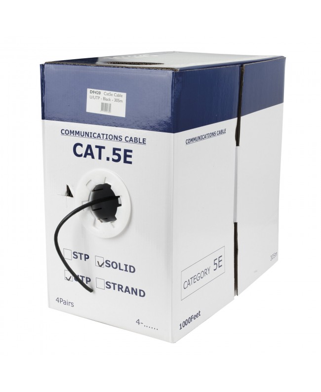 DAP CAT5e U/UTP LAN Cable 305 m on spool CAT Cables