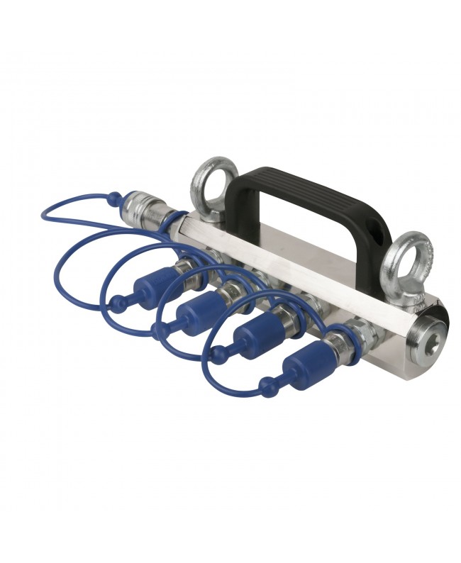 SHOWTEC CO₂ 3/8 Q-Lock 4-way Distributor Sistema chiuso Accessori