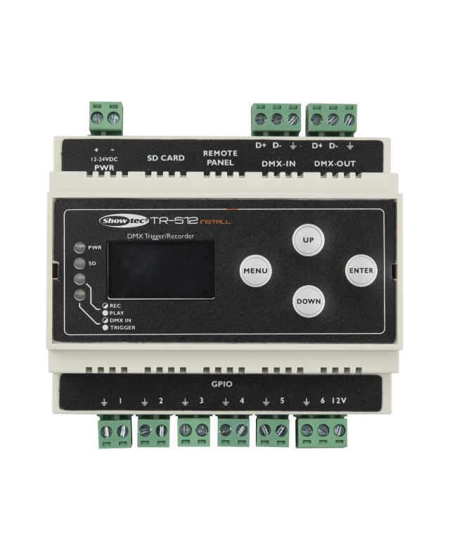 SHOWTEC TR-512 Install DIN Rail DMX-Ausrüstung