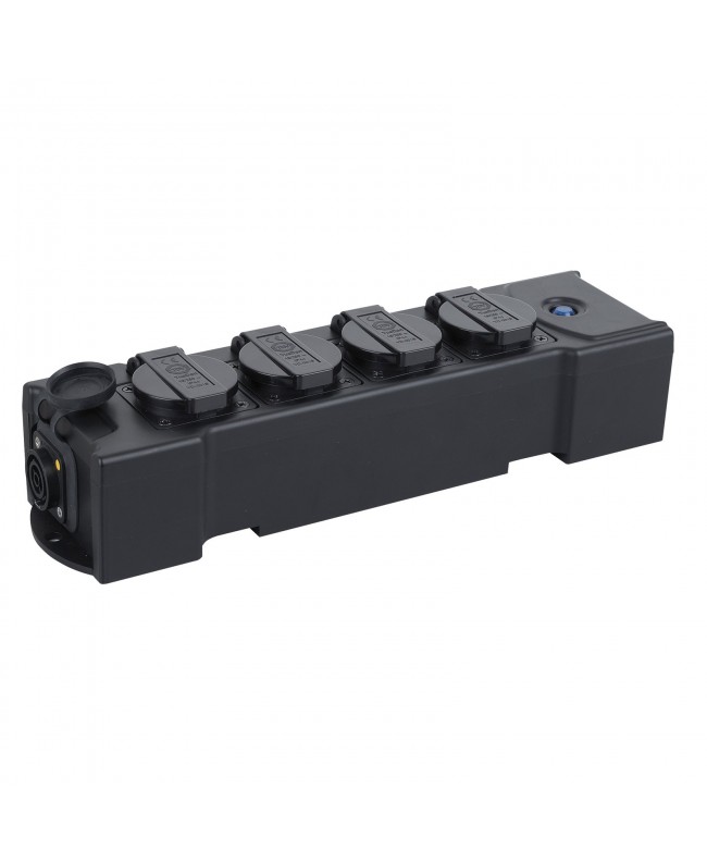 SHOWGEAR PowerBOX 4 Ingresso Power Pro TRUE1 - 2x Uscita Power Pro TRUE1 Ciabatte
