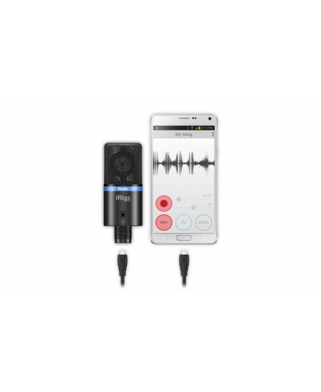 IK Multimedia iRig Mic Studio Black Microfoni per Smartphone