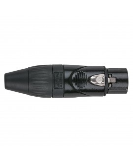 DAP XLR 3P X-type female Black