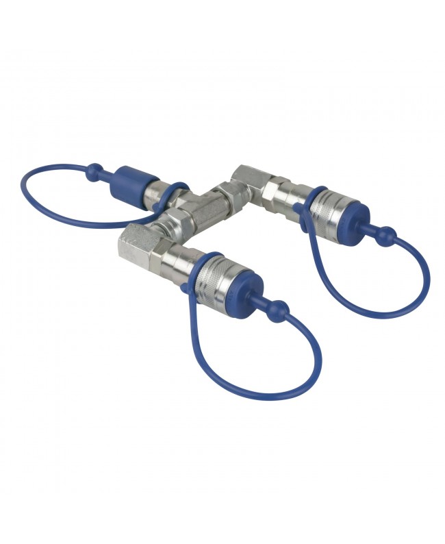 SHOWTEC CO₂ 3/8 Q-Lock 2-way Splitter Sistema chiuso Accessori