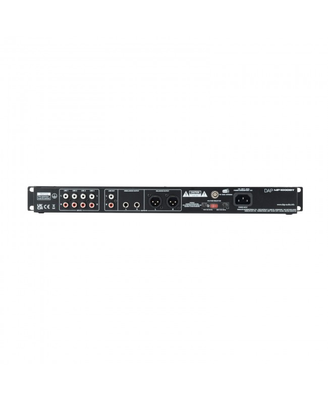 DAP MP-100DBT Lettore multimediale professionale con D AB+ Stereo CD/Media-Player/Recorder