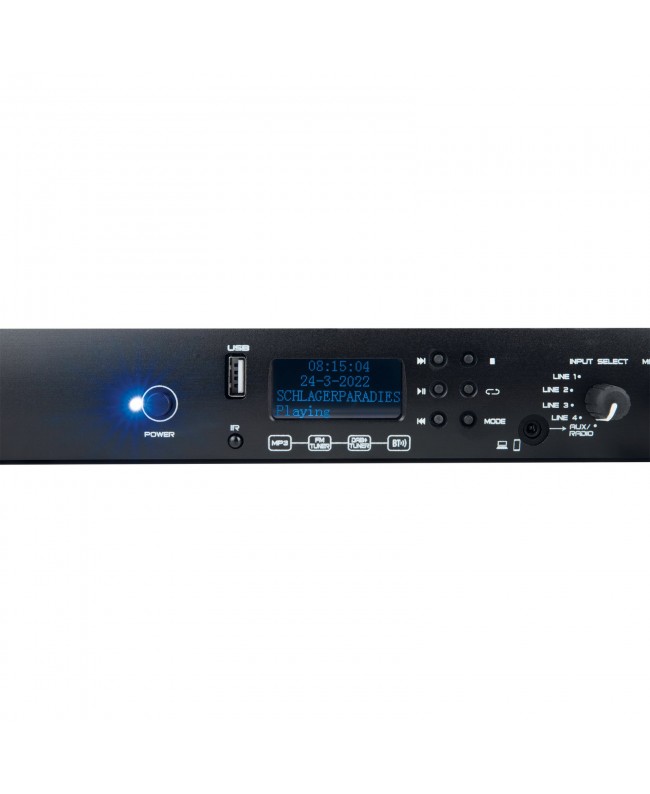 DAP MP-100DBT Professional Media Player with DAB+ Stereo CD/Media-Player/Recorders