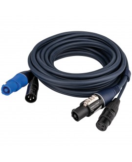 DAP Cavo Hybrid FP17 - powerCON and 3-pin XLR Cavi ibridi alimentazione & segnale audio
