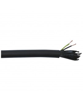DAP 240 V Power Multicable, Black 18 Stromkabel