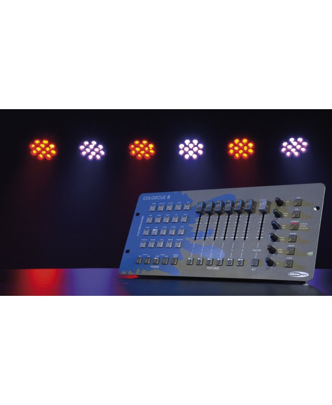 SHOWTEC ColorCue 2 LED controller intelligente 6 fader, 6 colori