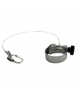 SHOWTEC FX Shot Cannon Clamp Cavo di sicurezza certificato in dotazione Sparacoriandoli