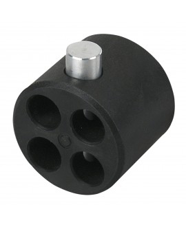 WENTEX 4-Point Connector Nero