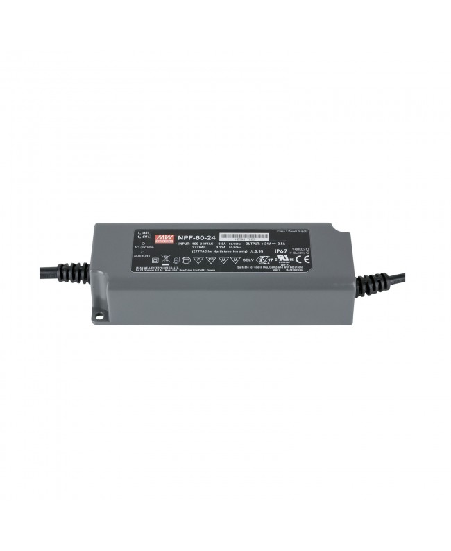 MEANWELL Power Supply - 60 W - 24 V DC Strip Trafos & Controller