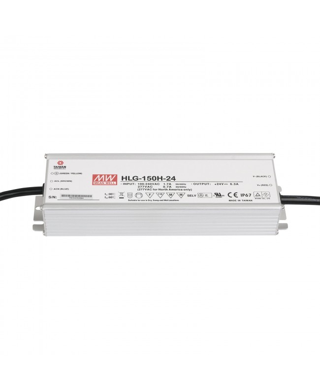 MEANWELL LED Power Supply - 150 W - 24 V DC Strip Trafos & Controller