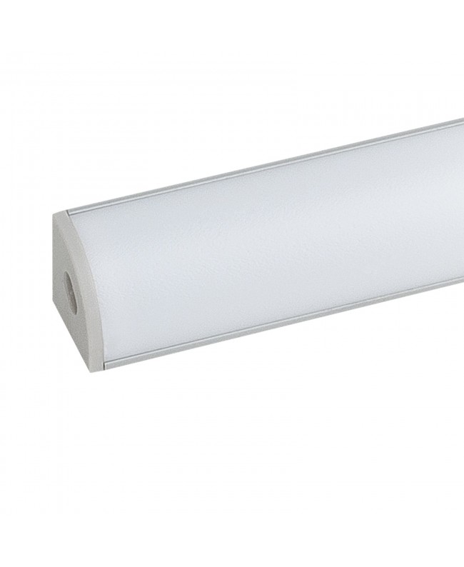 ARTECTA Profilo Pro 6 Angolo - Coperchio rotondo Accessori per strisce & luci a tubo